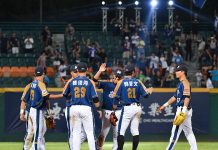 圖輯/兩分砲不敵雙響砲,陳俊秀雙轟率桃猿搶下頭采