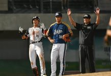 中職/挖地瓜球敲深遠三壘安 潘彥廷自己也嚇一跳