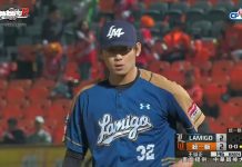 中職/王溢正破土投紀錄10K 暴力猿取得聽牌