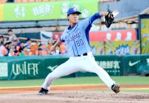 中職/游霆崴刷新個人2數據 悍將賞兄弟3連敗