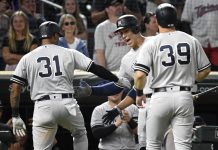 MLB/洋基打線14打者至少10轟 刷新大聯盟紀錄