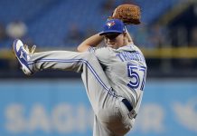 MLB/藍鳥輪值不穩定 啟用20名先發投手破紀錄