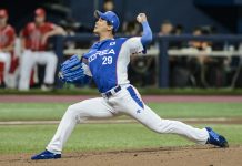 12強/金廣鉉可望對台灣登板 大聯盟11隊球探緊盯